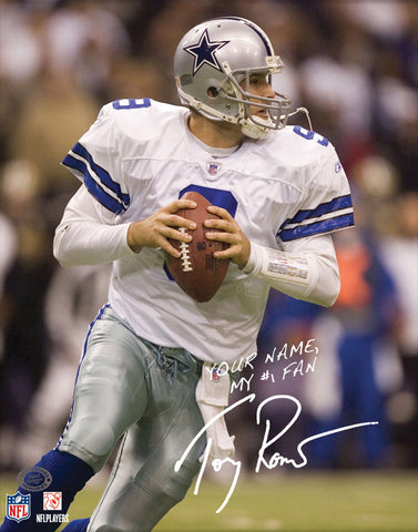 NFL Signature Canvas Print - Cowboys Tony Romo