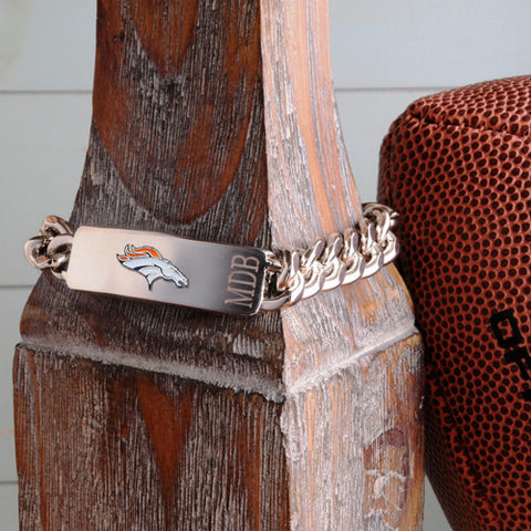 Personalized NFL Fan Favorite Bracelet - Denver Broncos