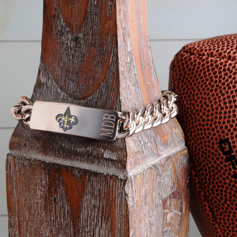 Personalized NFL Fan Favorite Bracelet - New Orleans Saints