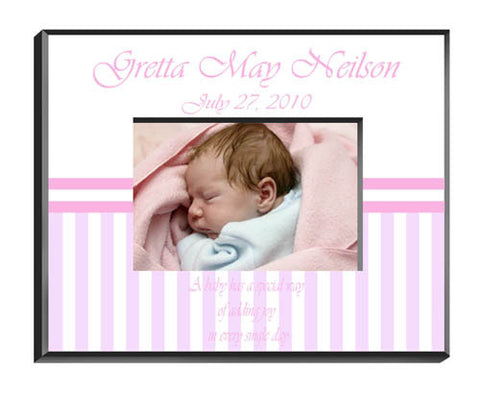 Personalized  Children's Frames - Baby Girl