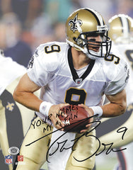 NFL Signature Canvas Print - Saints Drew Brees