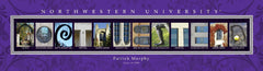 College Campus Art - Northwestern