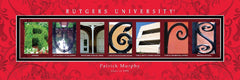College Campus Art - Rutgers